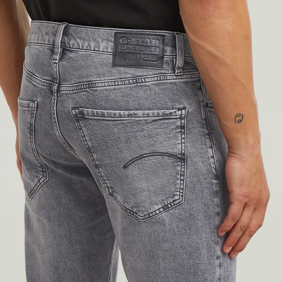 Afbeelding van MOSA D23692 D931 G324 Faded Grey - Heren Denim Regular Straight - G-STAR